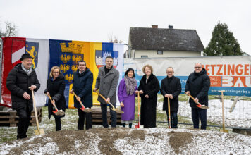 Spatenstich für Ausbau der Kinderbetreuung in Loosdorf