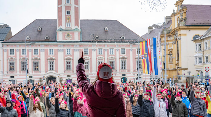 Ein Zeichen gegen Gewalt in St. Pölten