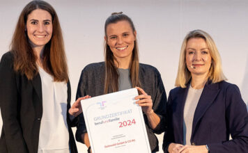 Firma Gottwald in Melk als „berufundfamilie“-freundliches Unternehmen ausgezeichnet