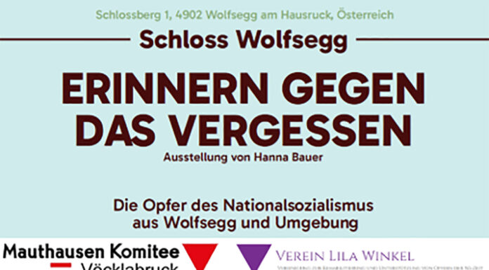 Ausstellung in Wolfsegg: Erinnern gegen das Vergessen