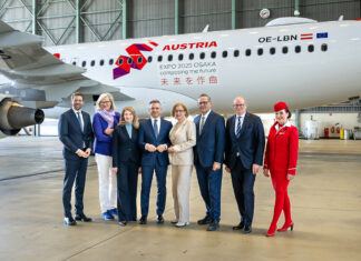 Austrian Airlines als Botschafter der Österreich-Teilnahme an der Expo 2025