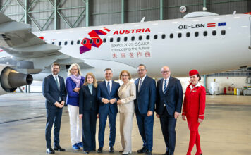 Austrian Airlines als Botschafter der Österreich-Teilnahme an der Expo 2025