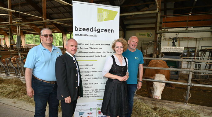 Forschungsprojekt zur umweltschonenden Rinderhaltung an Fachschule Warth