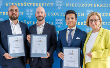 Drei Forscher mit tecnet accent Innovation Award 2025 ausgezeichnet