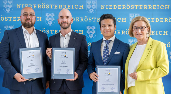 Drei Forscher mit tecnet accent Innovation Award 2025 ausgezeichnet