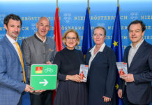 Radfahren entlang der „Schlösserreich Runde“ im Marchfeld