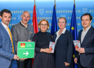 Radfahren entlang der „Schlösserreich Runde“ im Marchfeld