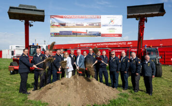 Spatenstich für neues Container-Terminal in Tulln