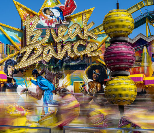 Das St. Pöltner Volksfest startet mit neuen Fahrgeschäften durch