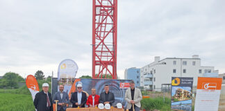 Grundsteinlegung für freifinanzierte Eigentumswohnungen in Tulln – Lebens(T)raumTulln