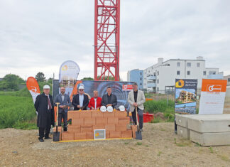 Grundsteinlegung für freifinanzierte Eigentumswohnungen in Tulln – Lebens(T)raumTulln