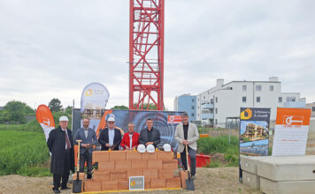Grundsteinlegung für freifinanzierte Eigentumswohnungen in Tulln – Lebens(T)raumTulln