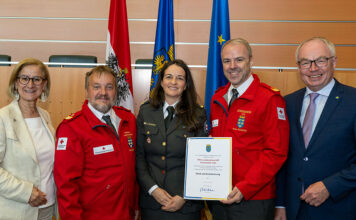 Ehrung für Hochwasser-Helferinnen und Helfer