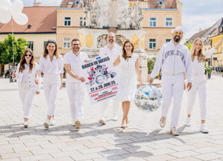 Sommerliches Partyfeeling von 27.-28. Juni bei BADEN IN WEISS