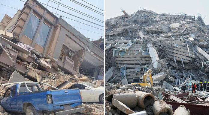 Schweres Erdbeben erschüttert Myanmar und Thailand