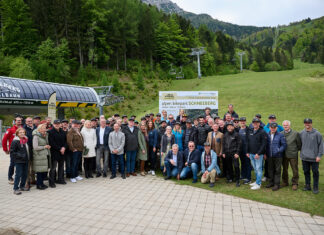 Spatenstich für Alpen Bikepark Schneeberg