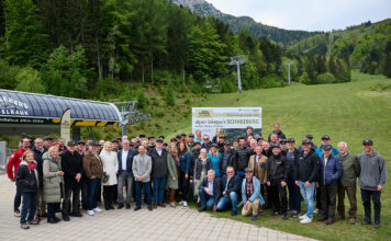 Spatenstich für Alpen Bikepark Schneeberg