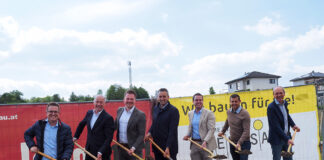 Spatenstich für Gedesag-Reihenhausprojekt „Karlstetten I“ erfolgt