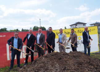 Spatenstich für Gedesag-Reihenhausprojekt „Karlstetten I“ erfolgt