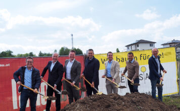 Spatenstich für Gedesag-Reihenhausprojekt „Karlstetten I“ erfolgt