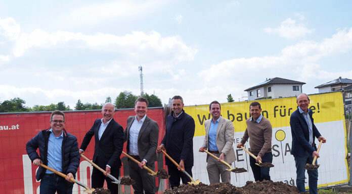 Spatenstich für Gedesag-Reihenhausprojekt „Karlstetten I“ erfolgt