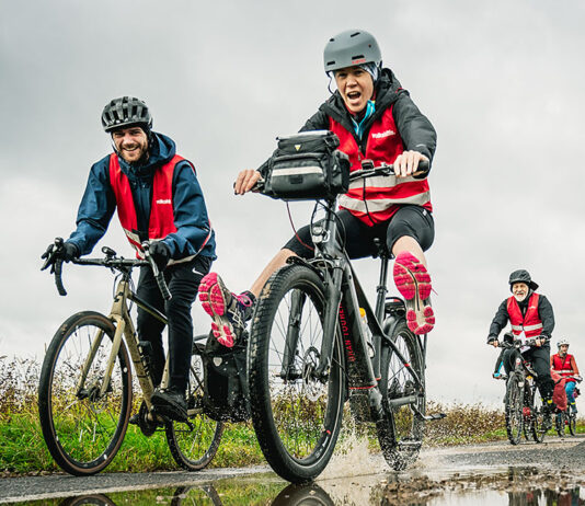 Radtour der Volkshilfe kämpft gegen Kinderarmut