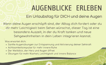 Auszeit für die Augen am Hirschberg