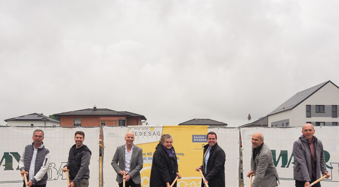 Spatenstich in Heiligeneich – 44 neue Wohneinheiten