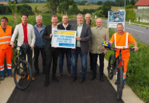 Neuer Geh- und Radweg in Aschbach-Markt