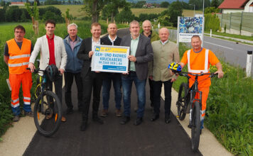 Neuer Geh- und Radweg in Aschbach-Markt