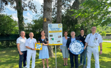 Erster „Tut gut!“-Schritteweg im Landesklinikum Scheibbs eröffnet