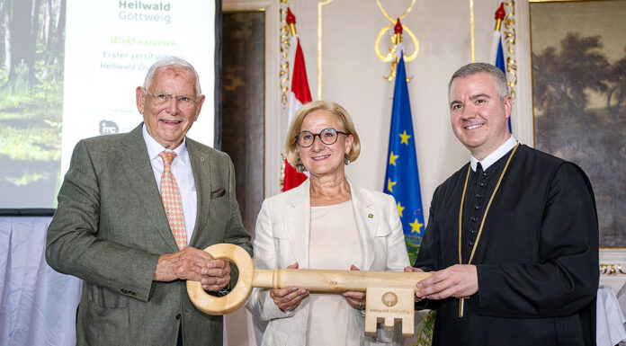 Österreichs erster Heilwald in Göttweig eröffnet