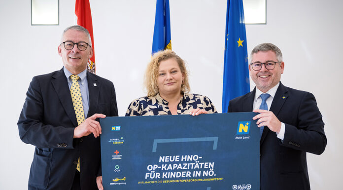 „HNÖ hilft!“: Neue HNO-OP-Kapazitäten für Kinder in Niederösterreich