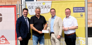 Ein Meilenstein auf dem Weg zum neuen Zuhause in Kirchberg am Wagram