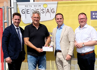 Ein Meilenstein auf dem Weg zum neuen Zuhause in Kirchberg am Wagram