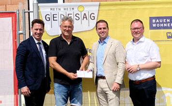 Ein Meilenstein auf dem Weg zum neuen Zuhause in Kirchberg am Wagram