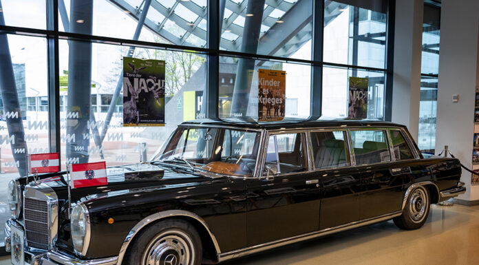 Erstmals ausgestellt – Der Mercedes 600 Pullman als Zeitzeuge im Erinnerungsjahr 2025