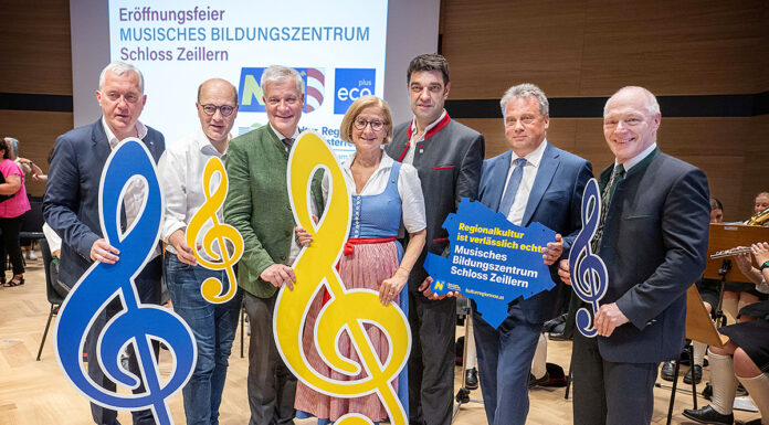 Neues Musisches Bildungszentrum auf Schloss Zeillern feierlich eröffnet