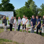 Spatenstich „Schlafen im Weingarten“ am Johanneshof in Tattendorf