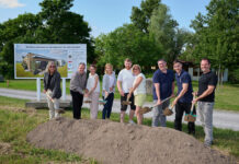 Spatenstich „Schlafen im Weingarten“ am Johanneshof in Tattendorf