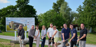 Spatenstich „Schlafen im Weingarten“ am Johanneshof in Tattendorf