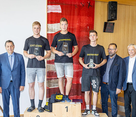 Florian Haselsteiner ist Niederösterreichs bester Hochbau-Lehrling