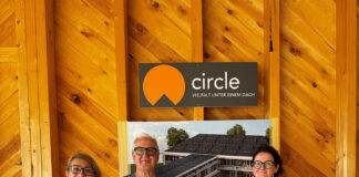 Rohbaubesichtigung circle: Ein Ort, der verbindet