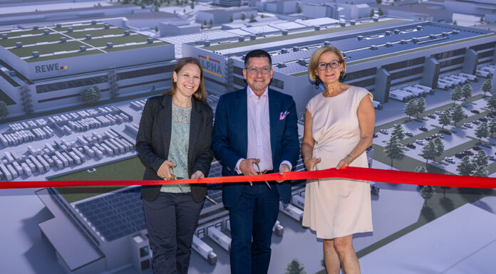 Baustart für Logistikzentrum der REWE Group im IZ NÖ SÜD bekanntgegeben