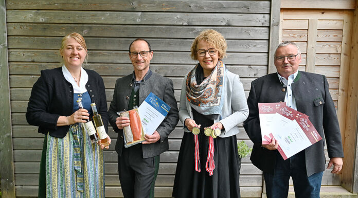 Bio-Fisch, Fleischspezialitäten und Edelbrände der Bergbauernschule Hohenlehen ausgezeichnet