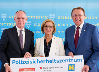 Neues Polizeisicherheitszentrum Niederösterreich: