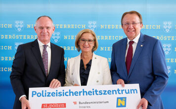 Neues Polizeisicherheitszentrum Niederösterreich:
