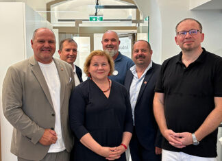 Bundesministerin Schuhmann zu Besuch im Therapiezentrum Ybbs