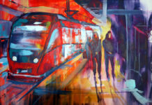 Kunst auf Schienen in der Rathausgalerie in St. Pölten