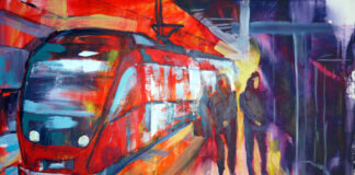 Kunst auf Schienen in der Rathausgalerie in St. Pölten